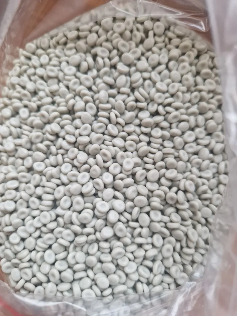 Graues PP-Granulat — Beispielcharge
